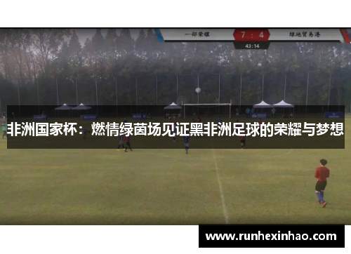 非洲国家杯：燃情绿茵场见证黑非洲足球的荣耀与梦想